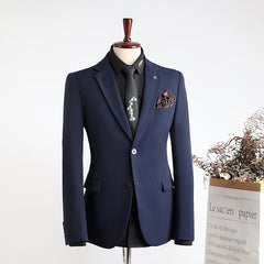 Men's Plus Size Casual Business Formal Wear Fashionable Slim Fit Dress Blazer