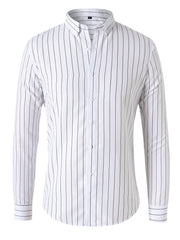 2025 New Men's Striped Shirt