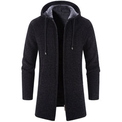 Men's Plush All-match Chenille Knitted Sweater Jacket