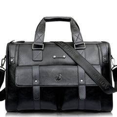 Men's Retro Casual Business Portable Cross-body Bag Briefcase