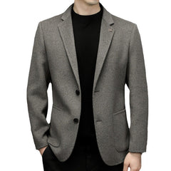 New Men's Fashion Double-faced Cashmere Blazer