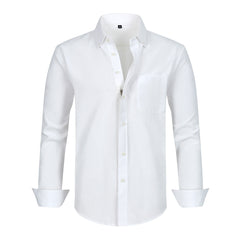 Men's Business Anti-wrinkle Zipper Shirt