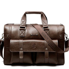 Men's Retro Casual Business Portable Cross-body Bag Briefcase