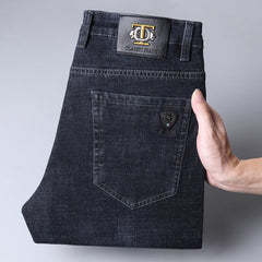 Men's Business Casual Straight Jeans