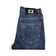 Men's Straight-leg Casual Comfortable Versatile Stretch Business Jeans