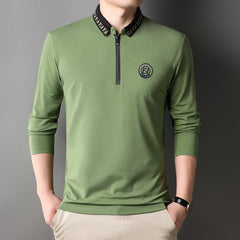 2022 Embroidered Business Lapel POLO Shirt