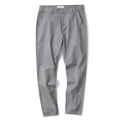 2024 New Men's Pure Cotton Versatile Loose Business Casual Trousers