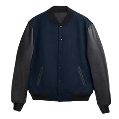New style patchwork flying jacket single breasted leather jacket