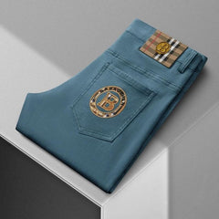 Men's Fashionable Cotton Embroidered All-match Jeans