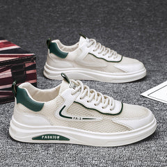 Breathable thin mesh hollow casual shoes