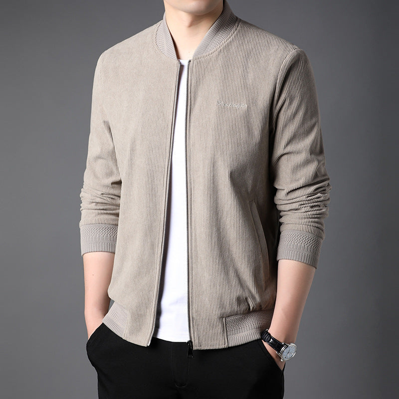 2023 New Slim Fit Casual Stand Collar Jacket