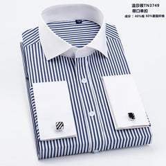 French cufflinks business shirt