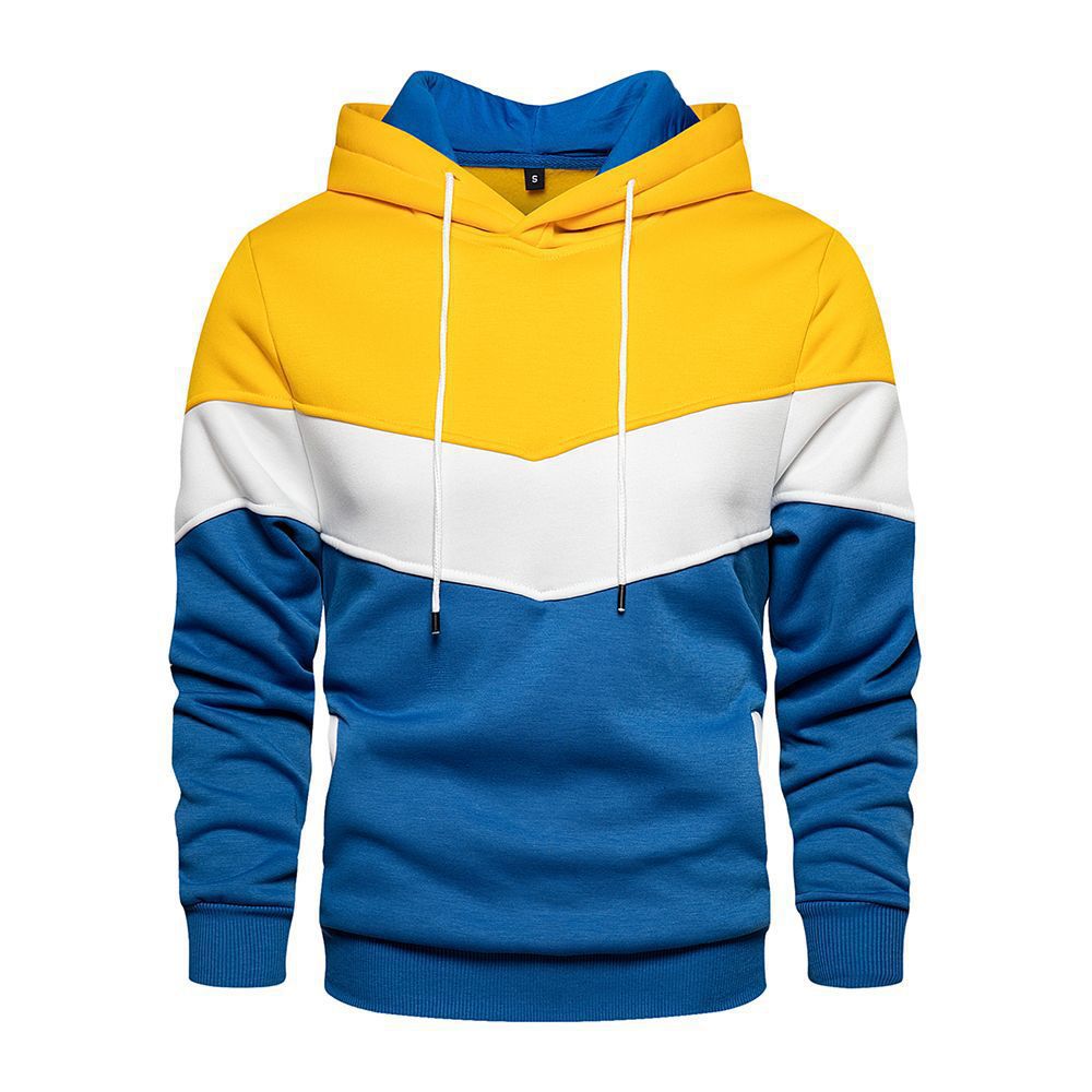 Casual Colorblock Hoodie