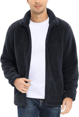 Men's New Lambskin Warm Stand Collar Jacket