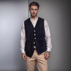Trade corduroy single-breasted casual suit jacket