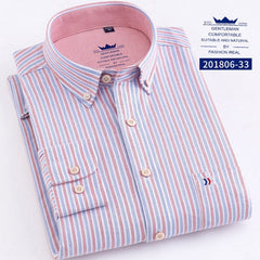 Business casual check shirt