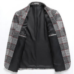 New Wool Slim Fit Business Casual Blazer