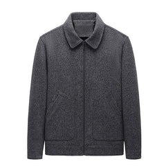 2024 Men's Woolen Fashion Soft Business Casual Jacket
