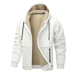 Men's New Casual Lambskin Thickened Jacket