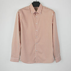 Men's Business Casual High-end Non-iron Striped Long-sleeved Shirt