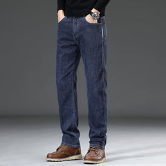 Men's Loose Straight New High-end Jeans