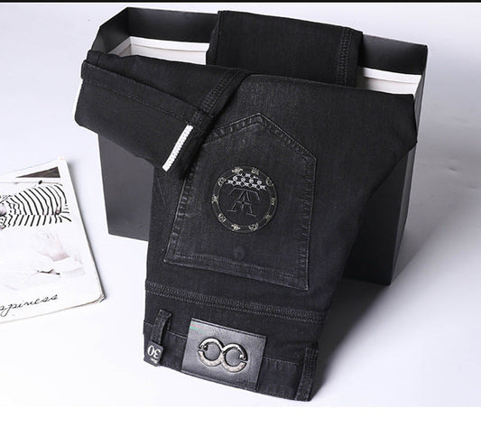 Men's New Straight Loose Large Size Casual Jeans
