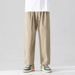2024 Men's New Loose Straight Casual Trousers