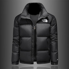 Men's Fashionable Warm White Duck Down Thickened Down Jacket