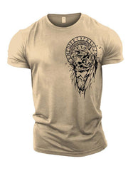 Men's Summer Pure Cotton Breathable Sports Casual T-shirt