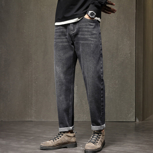 Men's Stretch Straight Jeans