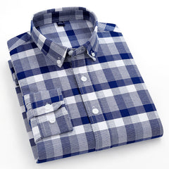 2023 Cotton Plaid Casual Shirt