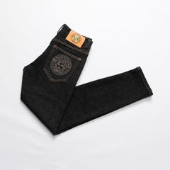 Men's High-end Casual Stretch Straight Jeans