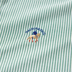 Spring Men's 100% Cotton Long Sleeve Striped Shirt