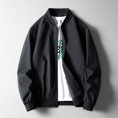 Men's Stand Collar Business Casual Slim Jacket