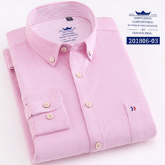 Business casual check shirt