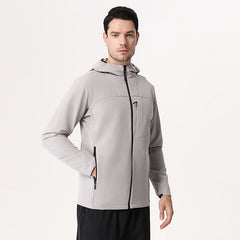 Men's New Waterproof Outdoor Jacket, Fully Heat-sealed Workwear, Mountaineering Hooded Jacket