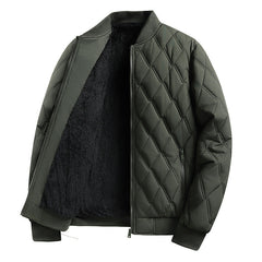 2024 Men's Winter New Style Plush Warm Flight Suit Jacket
