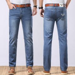Men's Loose Business Straight Plus Size Jeans