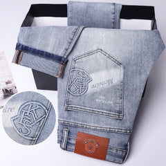 Stretch high-quality casual jeans