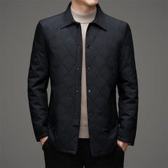 Thick warm lapel jacket