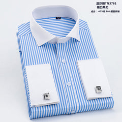 French cufflinks business shirt
