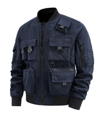 Men's Outdoor Leisure Multi-pocket Flight Jacket