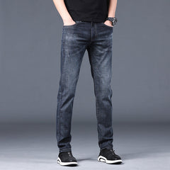 Men's Straight Leg Stretch Versatile Casual Jeans