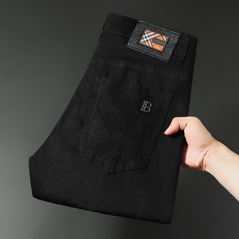 Men's High-end Versatile Fashion Stretch Jeans
