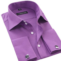 French cufflinks business shirt