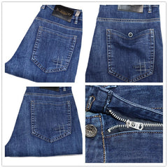 Men's Straight-leg Casual Comfortable Versatile Stretch Business Jeans