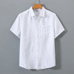 Men's Cotton and Linen Casual Shirts