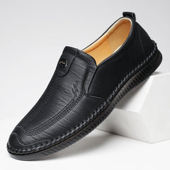 Men's casual soft sole business leather shoes