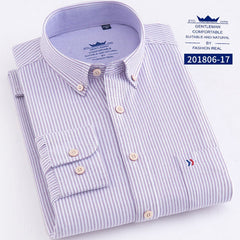Business casual check shirt
