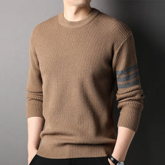 New Men's Round Neck Pullover Sweater